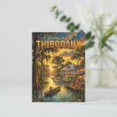 Carte Postale Thibodaux Louisiane (Debout devant)