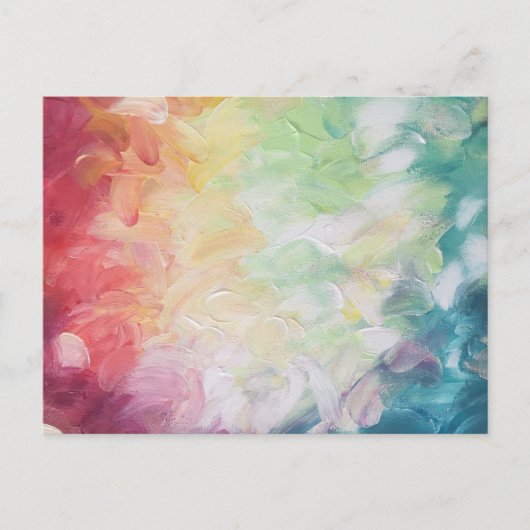 Carte Postale Thick Textured Abstract (Devant)