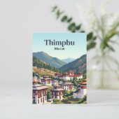Carte Postale Thimphou, Bhoutan (Debout devant)