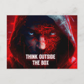 Carte Postale think outside the box (Devant)