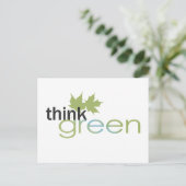 Carte Postale ThinkGreen (Debout devant)