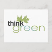Carte Postale ThinkGreen (Devant)