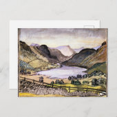 Carte Postale Thirlmere, oeuvre de Paul Nash (Devant / Derrière)