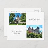 Carte Postale Thirty Mile Point Lighthouse 2 (Devant / Derrière)