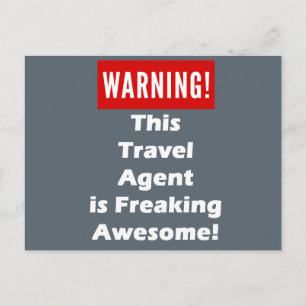 Carte Postale This Travel Agent is Freaking Awesome!