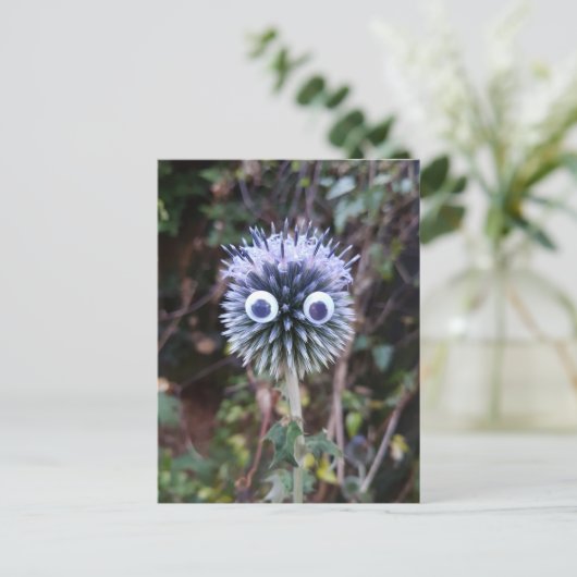 Carte Postale Thistle font bien ... (Debout devant)