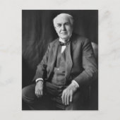 Carte Postale Thomas Alva Edison Portrait (Devant)