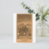 Carte Postale Thomas Burns, Chicago White Stockings (Debout devant)