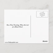 Carte Postale Thomas Carlyle, auteur (Dos)