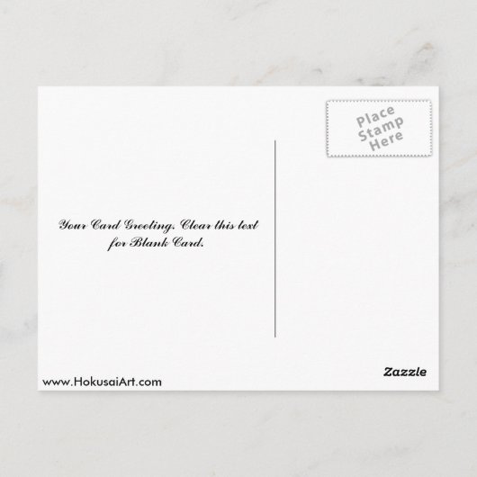 Carte Postale Thomas Carlyle, auteur (Dos)