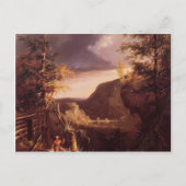 Carte Postale Thomas Cole- Daniel Boone assis à la porte (Devant)