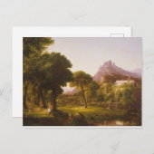 Carte Postale Thomas Cole Dream d'Arcadia (Devant / Derrière)