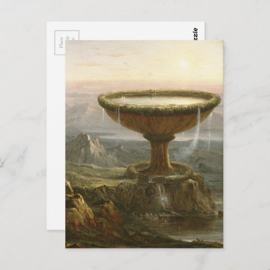 Carte Postale Thomas Cole Le gobe du Titan (Devant / Derrière)