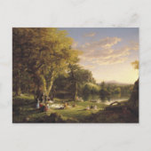 Carte Postale Thomas Cole Le Pic-Nic (Devant)