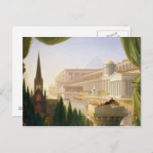 Carte Postale Thomas Cole - Le rêve de l'architecte (Devant / Derrière)