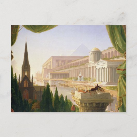 Carte Postale Thomas Cole - Le rêve de l'architecte (Devant)
