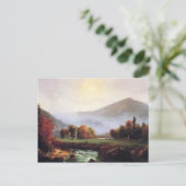 Carte Postale Thomas Cole- Matin Mist Monte À Plymouth (Debout devant)