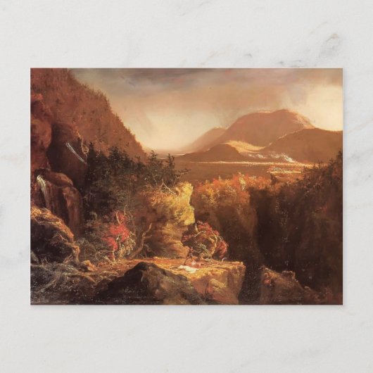 Carte Postale Thomas Cole- Paysage avec figures (Devant)