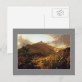 Carte Postale Thomas Cole, Schroon Mountain Adirondacks, 1838. (Devant / Derrière)