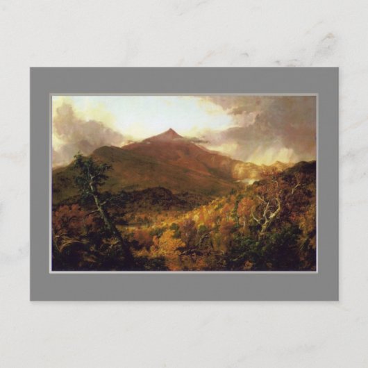 Carte Postale Thomas Cole, Schroon Mountain Adirondacks, 1838. (Devant)