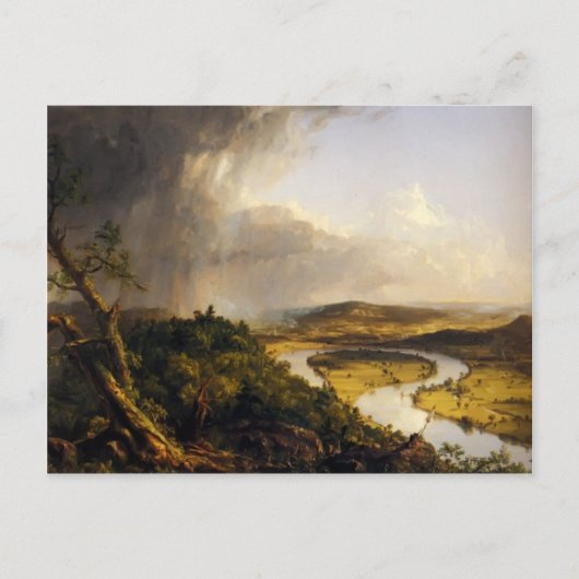 Carte Postale Thomas Cole - The Oxbow, Connecticut River (Devant)