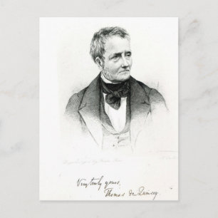 Carte Postale Thomas de Quincey