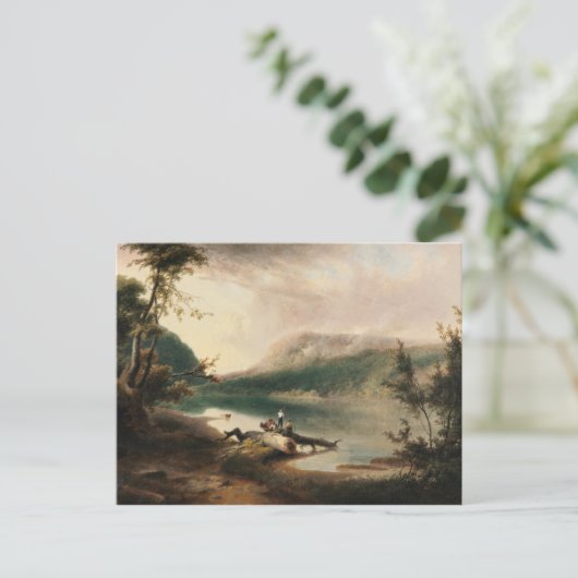 Carte Postale Thomas Doughty - Delaware Water Gap (Debout devant)