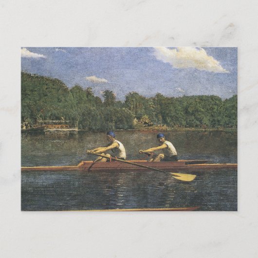 Carte Postale Thomas Eakins Biglin Brothers Racing (Devant)
