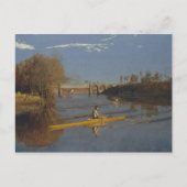 Carte Postale Thomas Eakins - Champion Single Sculls (Devant)