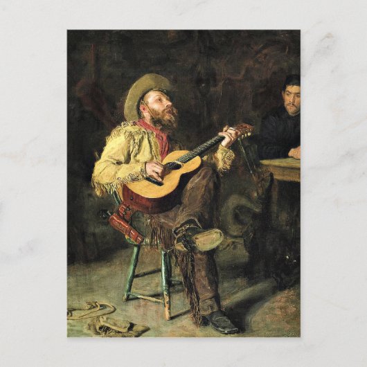 Carte Postale Thomas Eakins peinture, Home Ranch, (Devant)