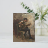 Carte Postale Thomas Eakins - The Banjo Player 1877 Postcard (Debout devant)