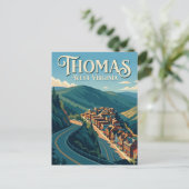 Carte Postale Thomas États-Unis (Debout devant)