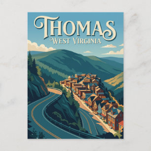 Carte Postale Thomas États-Unis