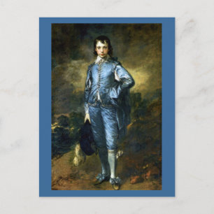 Carte Postale Thomas Gainsborough art : The Blue Boy
