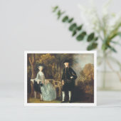 Carte Postale Thomas Gainsborough | Lady Lloyd et son fils, Rich (Debout devant)