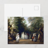 Carte Postale Thomas Gainsborough Le centre commercial de St. Ja (Devant / Derrière)