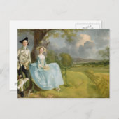 Carte Postale Thomas Gainsborough |M. et Mme Andrews, c.1748-9 (Devant / Derrière)
