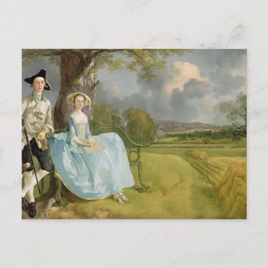 Carte Postale Thomas Gainsborough |M. et Mme Andrews, c.1748-9 (Devant)