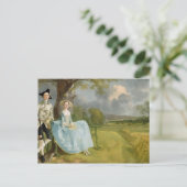 Carte Postale Thomas Gainsborough |M. et Mme Andrews, c.1748-9 (Debout devant)