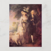Carte Postale Thomas Gainsborough - M. et Mme William Hallett (Devant)