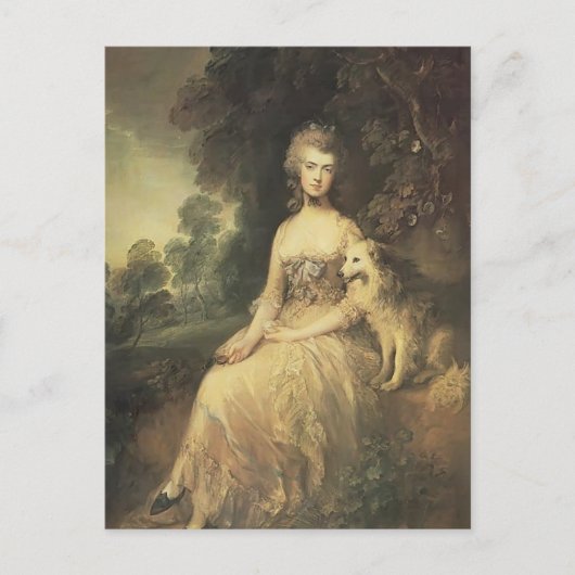 Carte Postale Thomas Gainsborough-Mme Mary Robinson ('Perdita') (Devant)