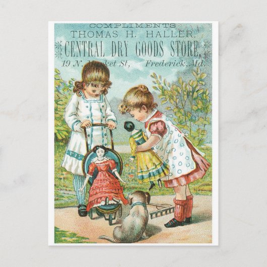 Carte Postale Thomas H Haller Central magasin de marchandises sè (Devant)