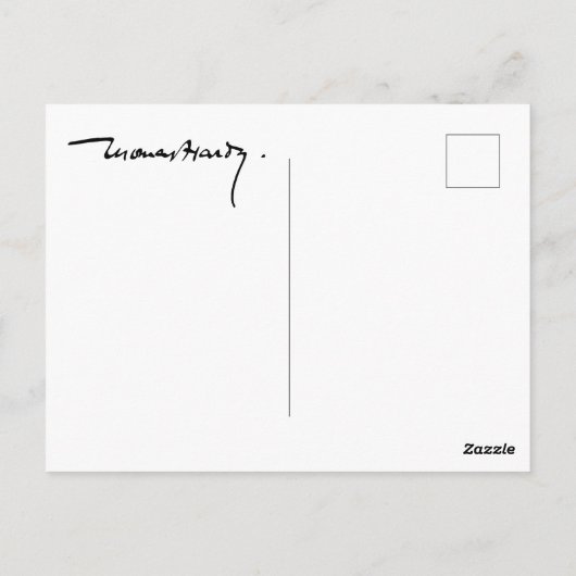 Carte Postale Thomas Hardy (Dos)
