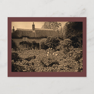 Carte Postale Thomas Hardys Cottage, Dorset, Angleterre, Royaume