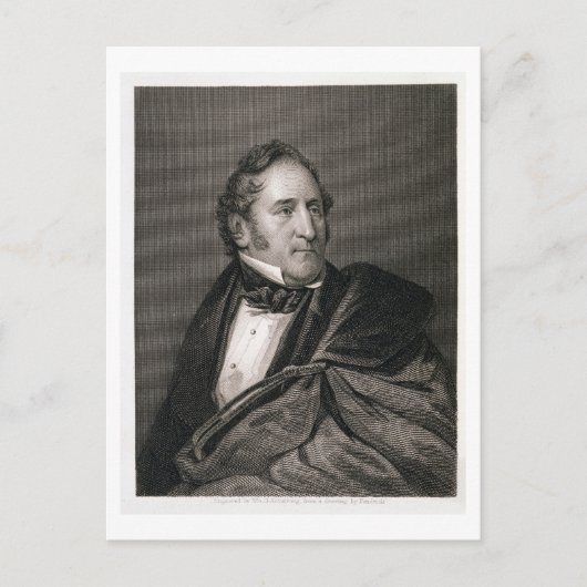 Carte Postale Thomas Hart Benton, gravé par William G. Armstro (Devant)