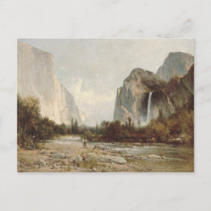Carte Postale Thomas Hill - Yosemite, Chutes du Voile nuptiale