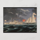 Carte Postale Thomas Hunt et l'Amérique 1852 (Devant)