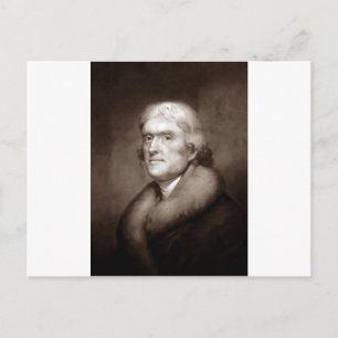 Carte Postale Thomas Jefferson