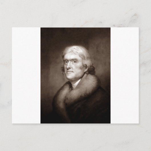 Carte Postale Thomas Jefferson (Devant)