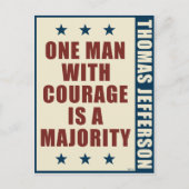 Carte Postale Thomas Jefferson (Devant)